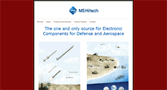 Desktop Screenshot of mshitechinc.com